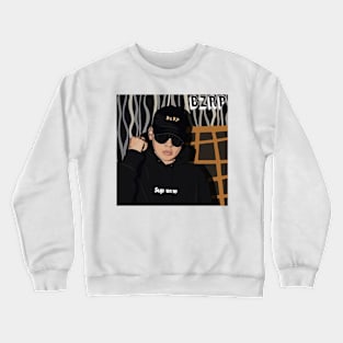 Bizarrap trap reggaeton trap rap urban music black Crewneck Sweatshirt